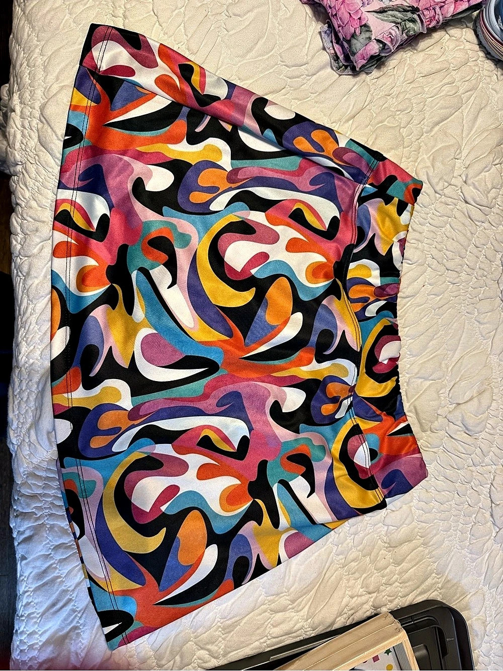 Smashgal Abstract Sports Skort in Multicolor Size Small Like New